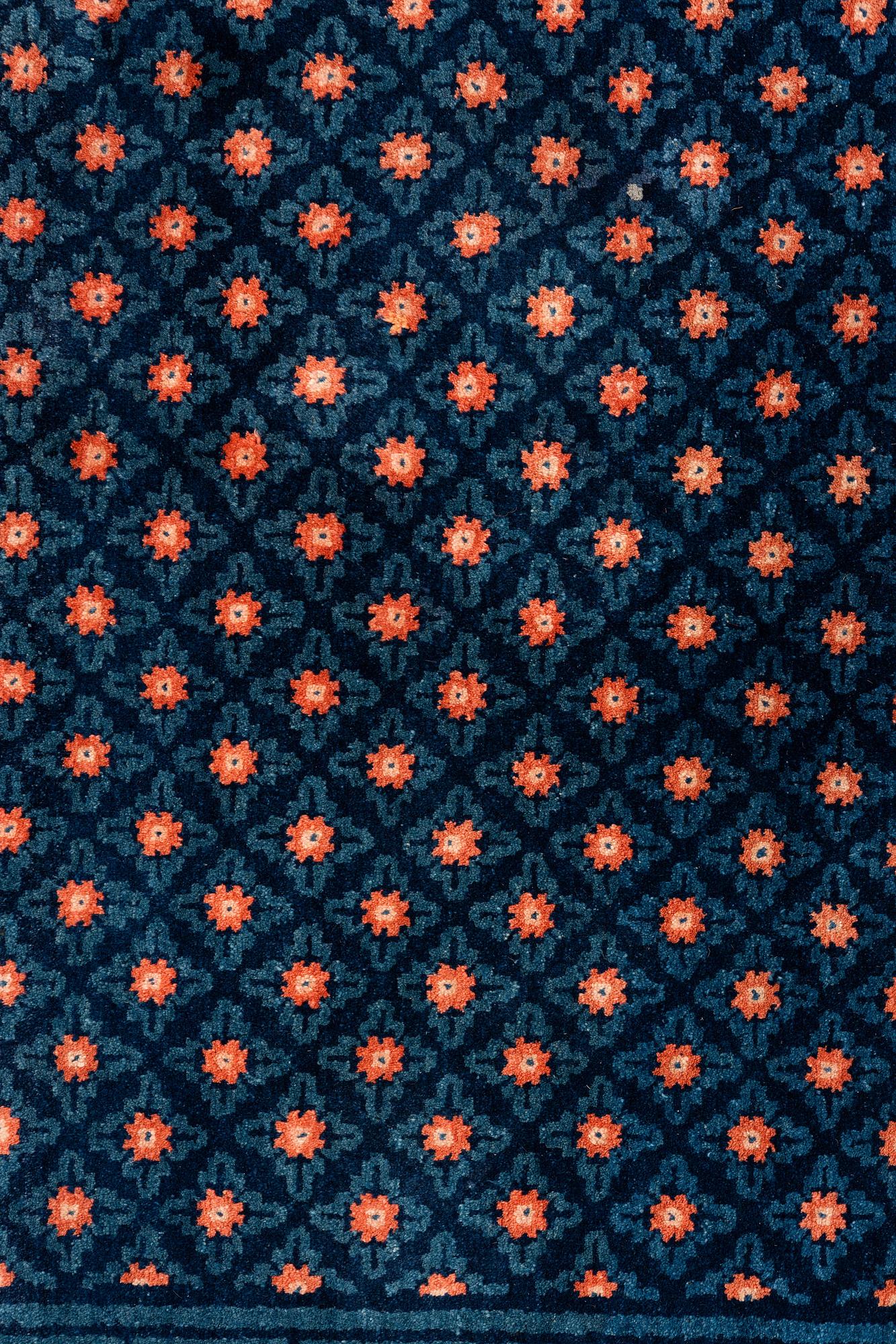 Matta, semiantik Baotou, Kina, ca 216 x 164 cm.
