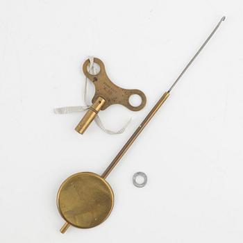 A classic style mantle clock, 19th century.