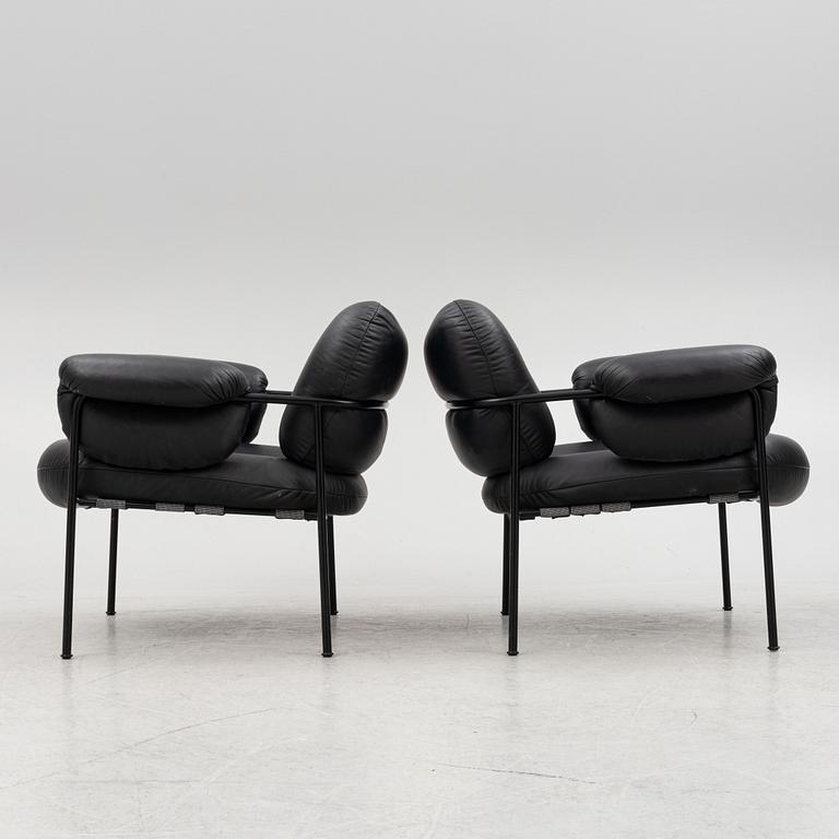 Andreas Engesvik, a pair of 'Bollo' armchairs, Fogia.