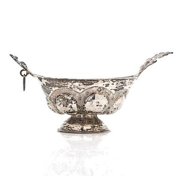 Ladle, silver, Sweden, 17th/18th century.