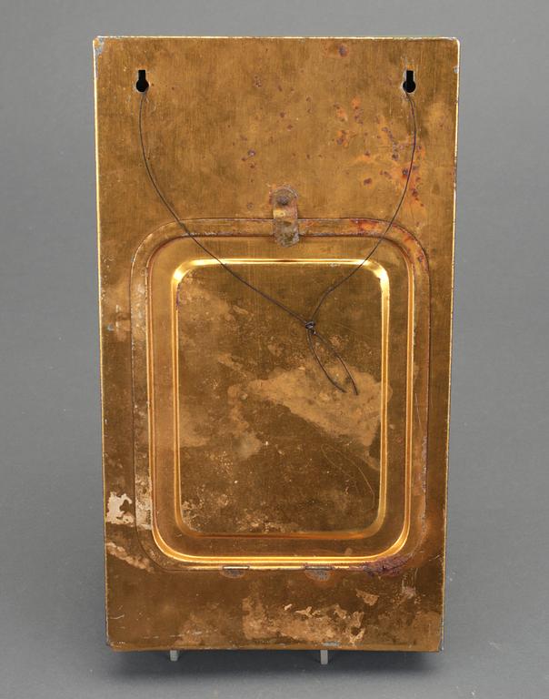 INKÖPSTAVLA TILL HUSHÅLLET, plåt, 1930/40-tal.
