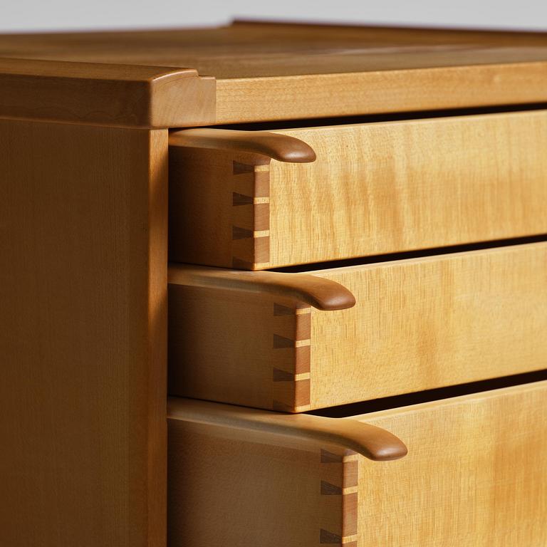 James Krenov, a cabinet on stand, Sweden, 1960-70s.