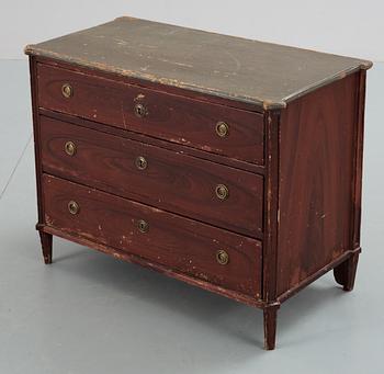 A Gustavian drawer, late 18th Century.