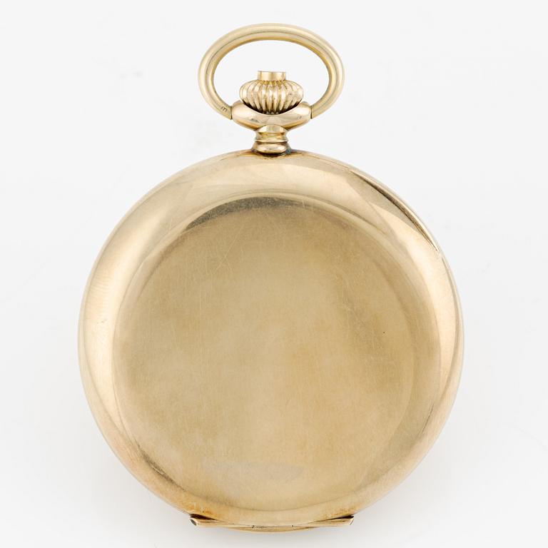 Longines, pocket watch, hunter-case, 51.5 mm.