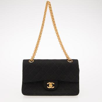 CHANEL, "Small Jersey Double Flap Bag", VÄSKA.