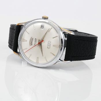 ARMBANDSUR, stål, Lagonda All Calendar Automatic  25 jewels Incabloc.
