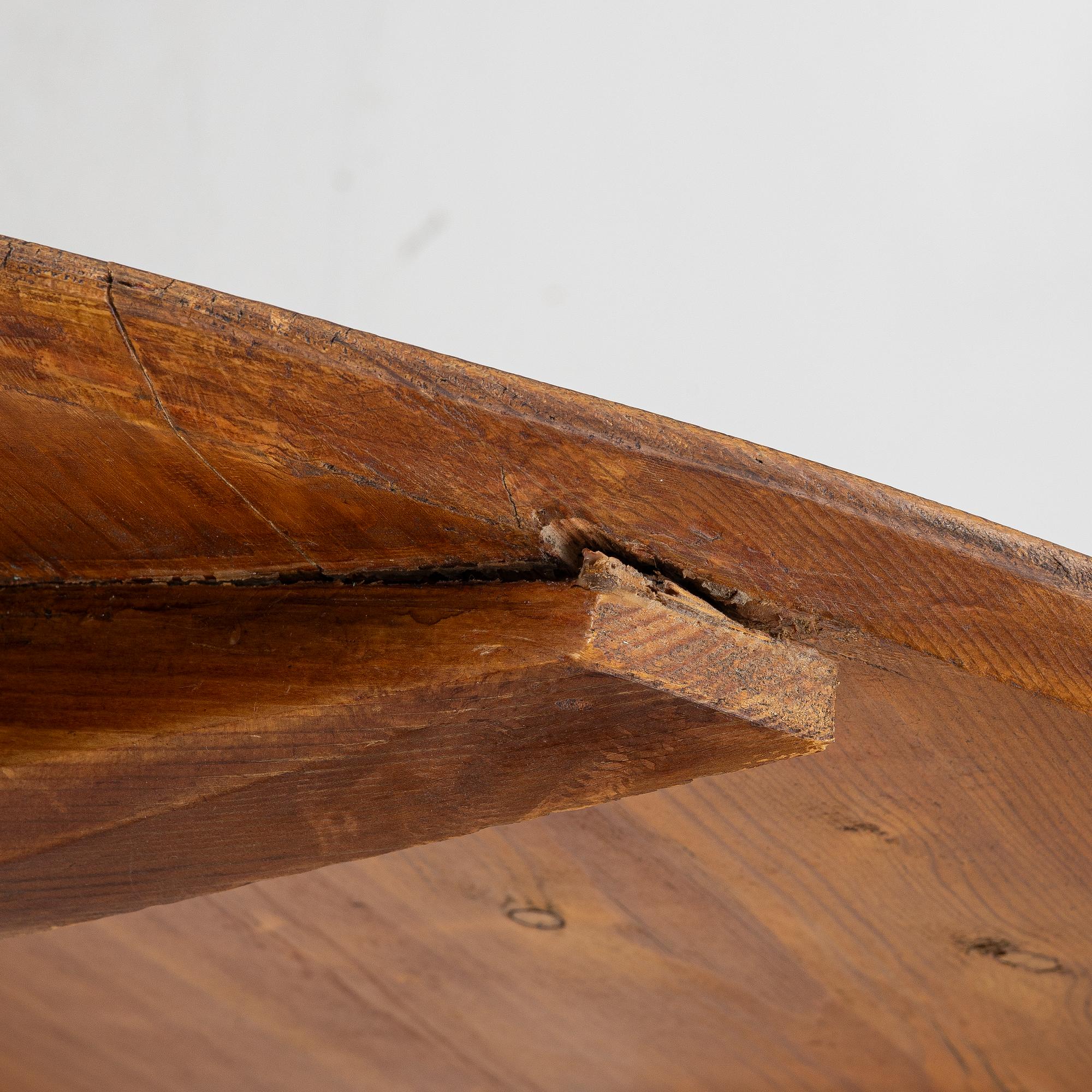 A tilt top table, possibly France, end of the 19th century.