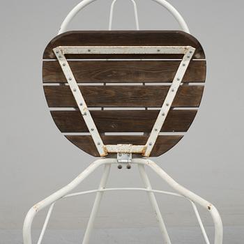 TORE AHLSÉN, trädgårdsstolar, 4 st, "Pia", Gärsnäs, 1950-tal.