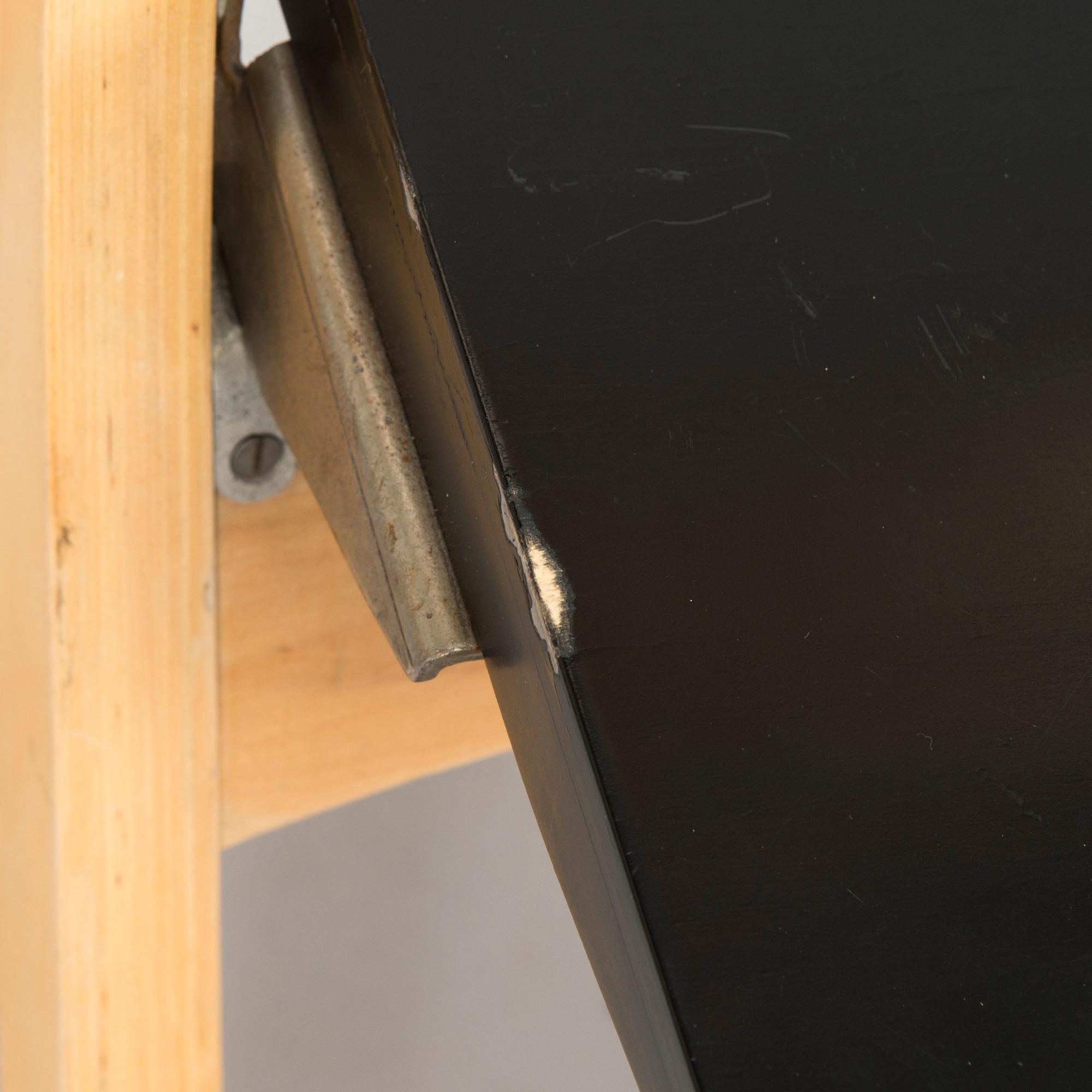 Carl-Johan Boman, a pairof  folding chairs, a pair "Boman", Wilh. Schauman furniture factory, Jyväskylä 1960s.