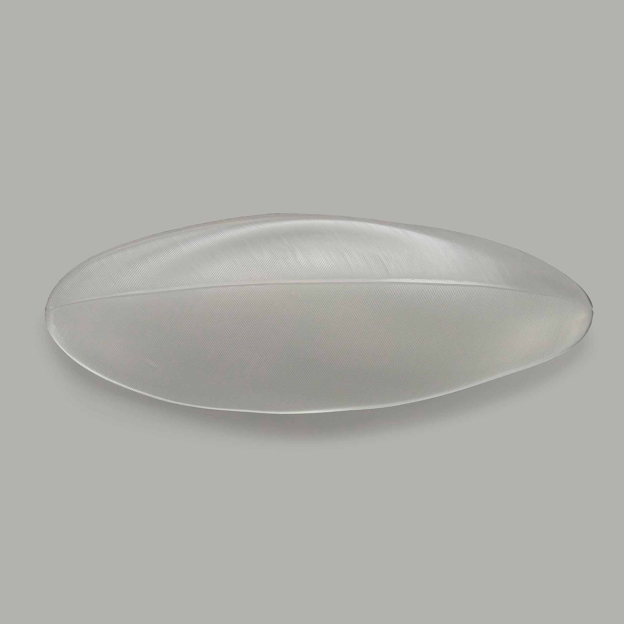 Tapio Wirkkala, Skål, "Lehti" (Blad), signerad Tapio Wirkkala Iittala.