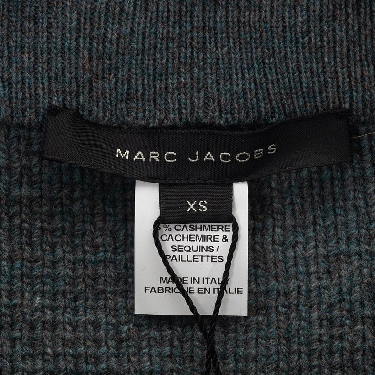 Marc Jacobs, a wool top with sequins, size XS.