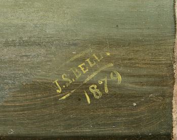 Tuntematon taiteilija, sign. J. S. Bell, "Equator from Jakobstad".