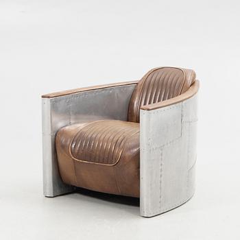 Timothy Oulton, armchair, "Tomcat", Artwood, 21st century.