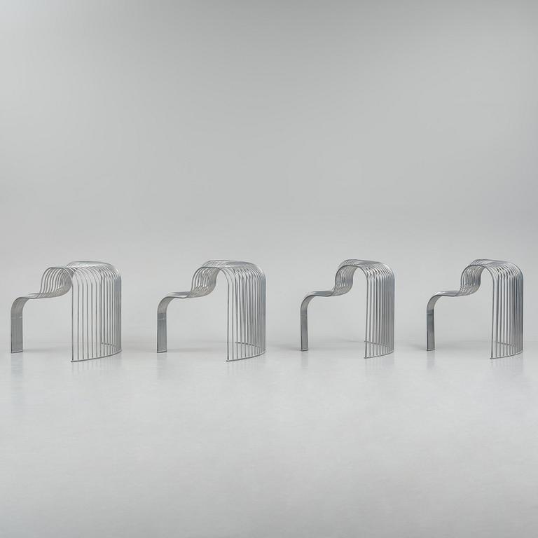 Swedish Girls, modular armchairs, 2+2 pieces, "SS-C-90" from the "Seats System" series, ca 2018.