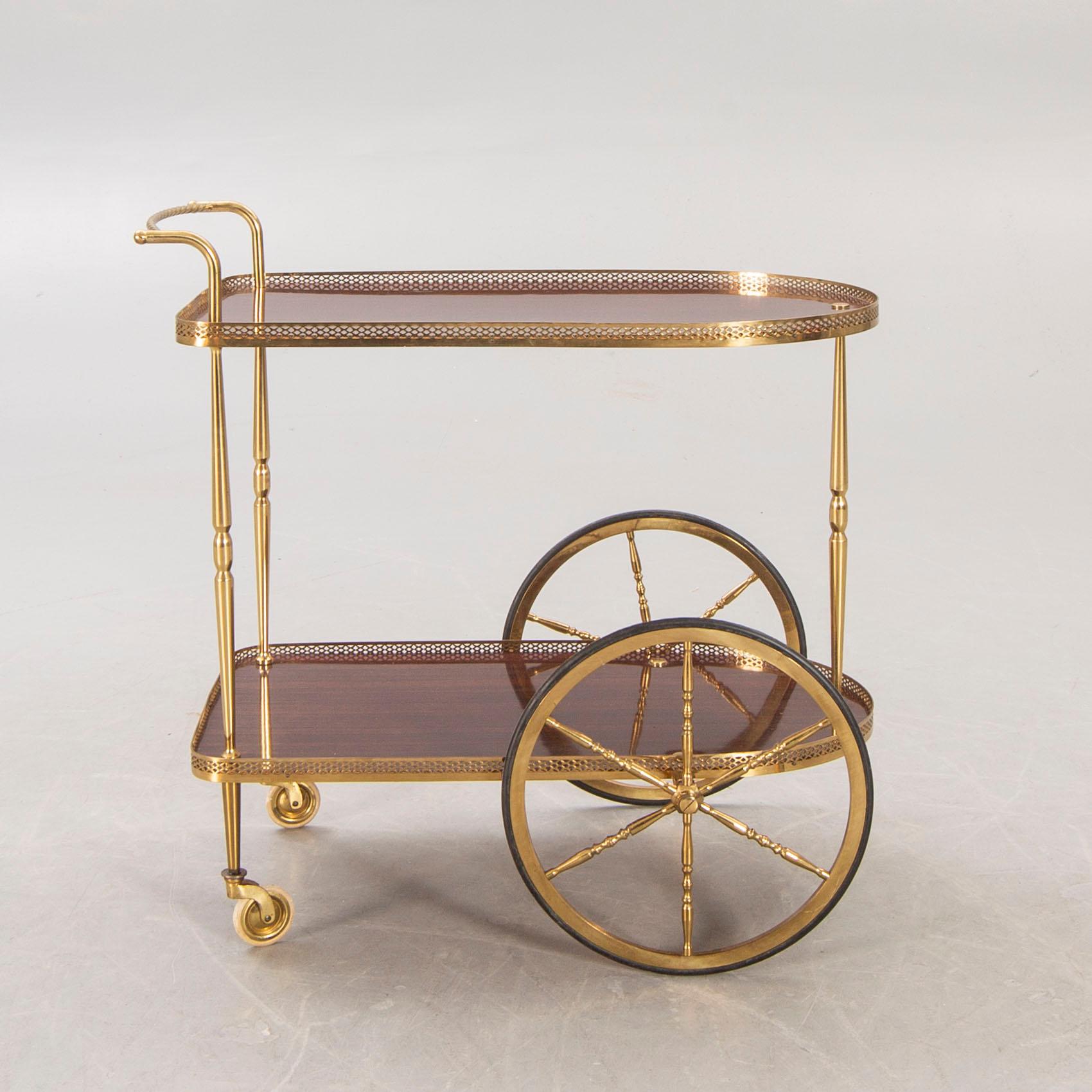 Serveringsvagn, 1900-talets andra hälft.