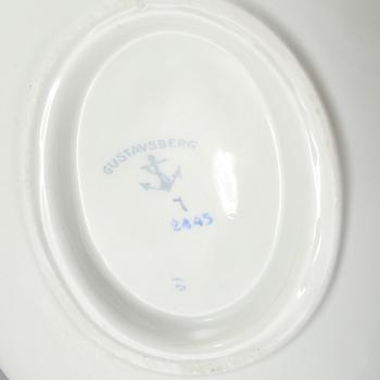 SERVIS, 54 delar, porslin, Gustavsberg, 1900-talets början.