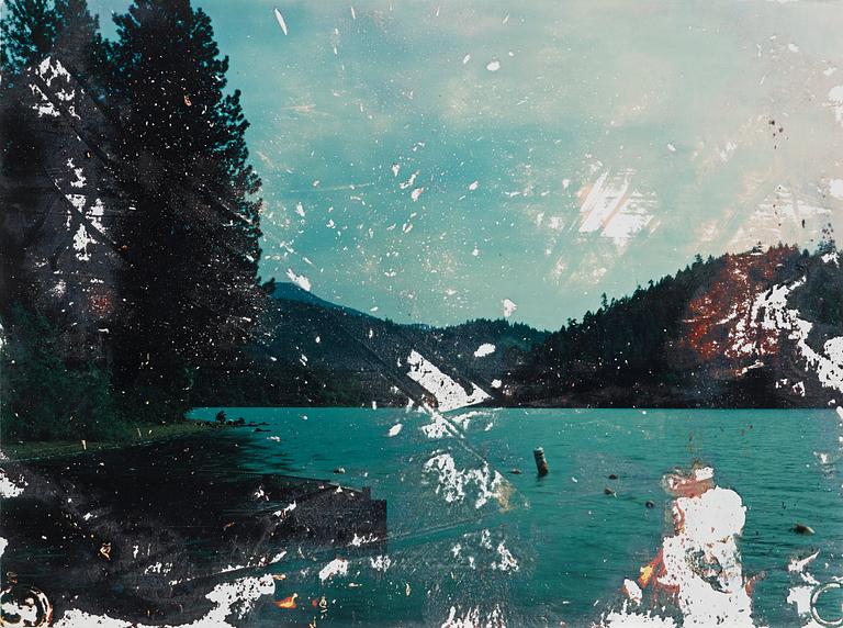 Matthew Brandt, "Lake Selmac, OR 6", 2009.