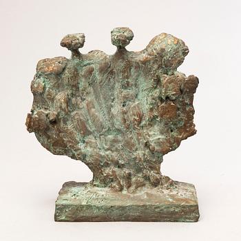 KARI JUVA, bronze, signed and dated -90.