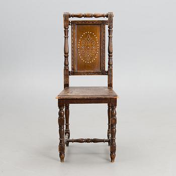 A late 19th century side chair.