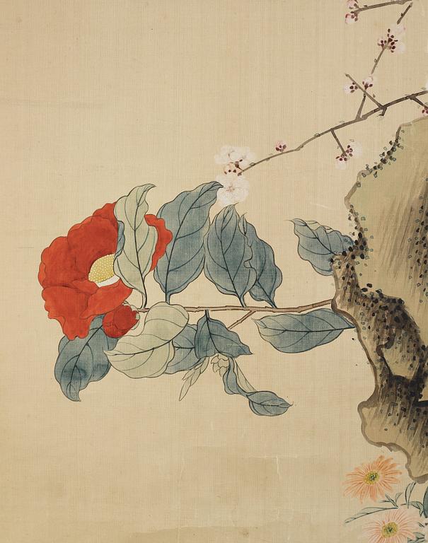 A Chinese scroll painting, after Ma Jiatong (1865-1937).