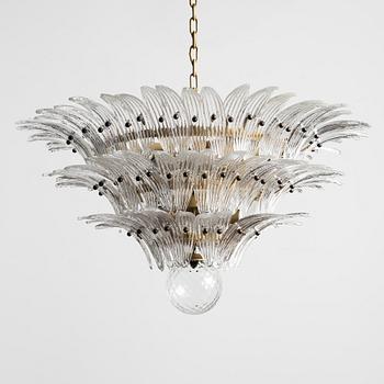A 'Gatsby' chandelier, Murano.