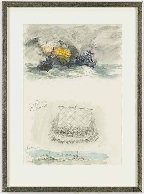 Gösta Werner, Historical ships.