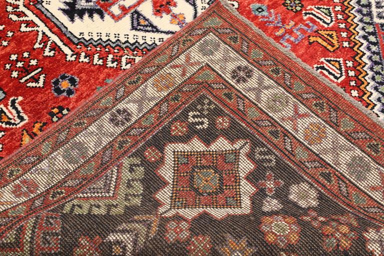 A Shirazi carpet, 237 x 173 cm.