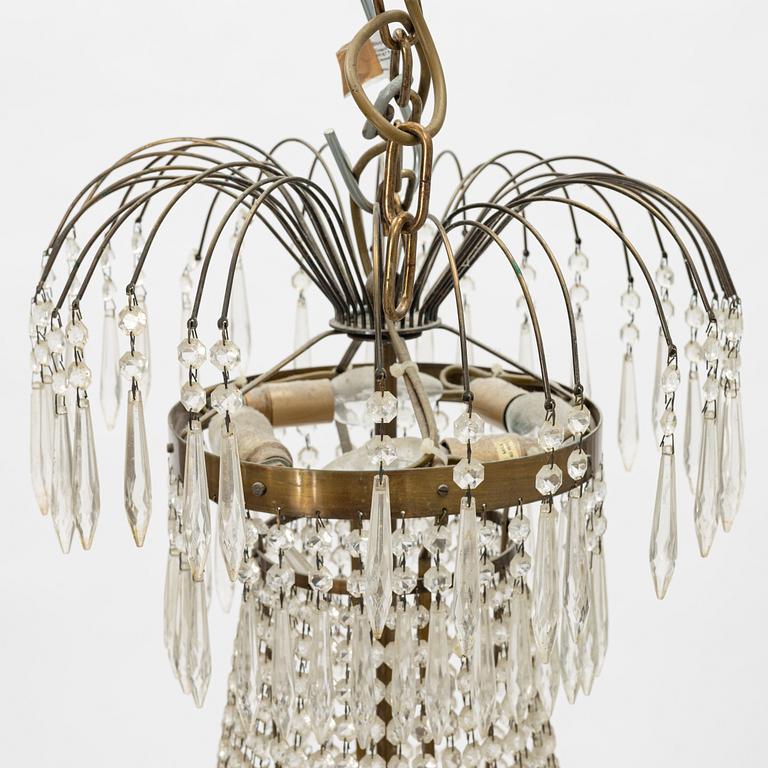 Takkronor, ett par, empirestil, 1900-talets mitt.