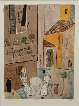 Madeleine Pyk, "Restaurant La Campanette".