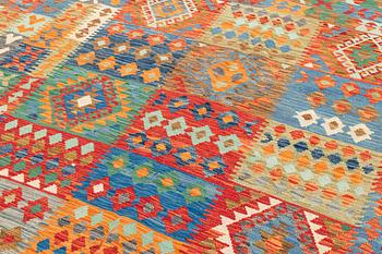 Carpet, Kelim, Afghan, 351 x 267 cm.