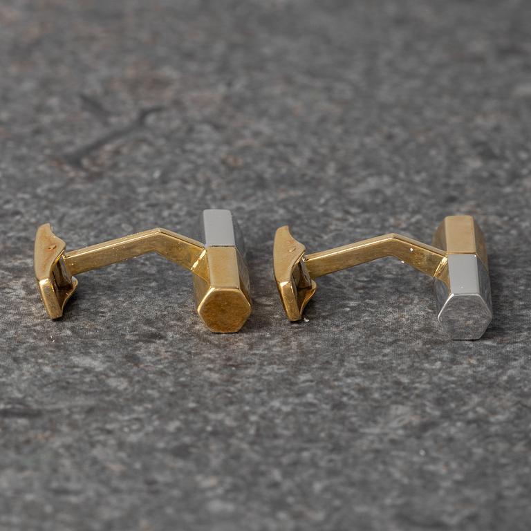 Patek Philippe, cufflinks, ca 1980.