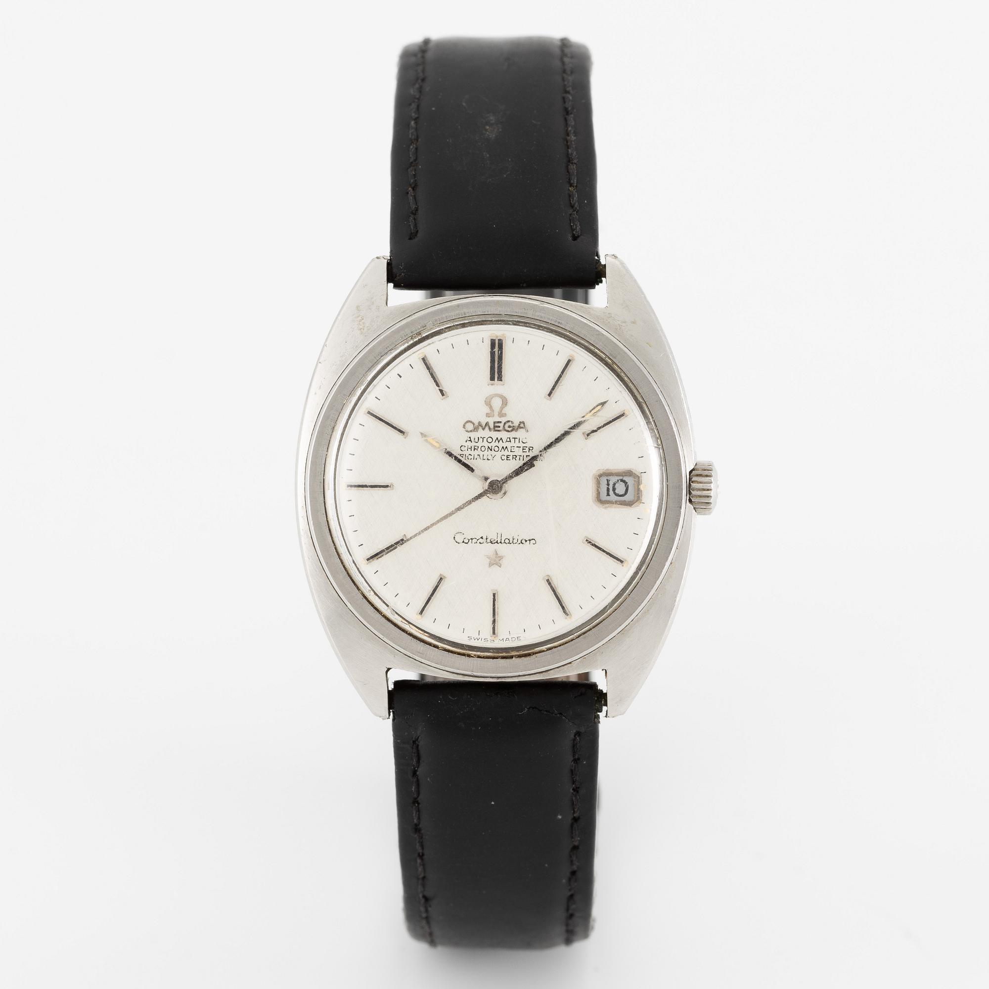 Omega, Constellation, "C", armbandsur, 34,5 mm.