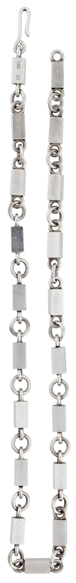 A WIWEN NILSSON silver necklace, Lund 1953.