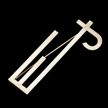 BROSCH, silver, Wiwen Nilsson, Lund 1938. Vikt 14,6 g.