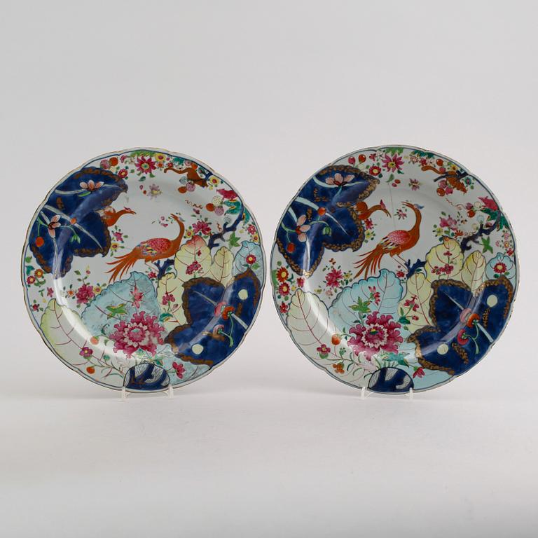 FAT, 1 par, porslin, Kina, Qianlong 1736-1795.