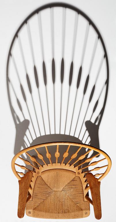 Hans J. Wegner, "Påfågelstolen / Peacock chair", Johannes Hansen, Danmark, 1950-60-tal.
