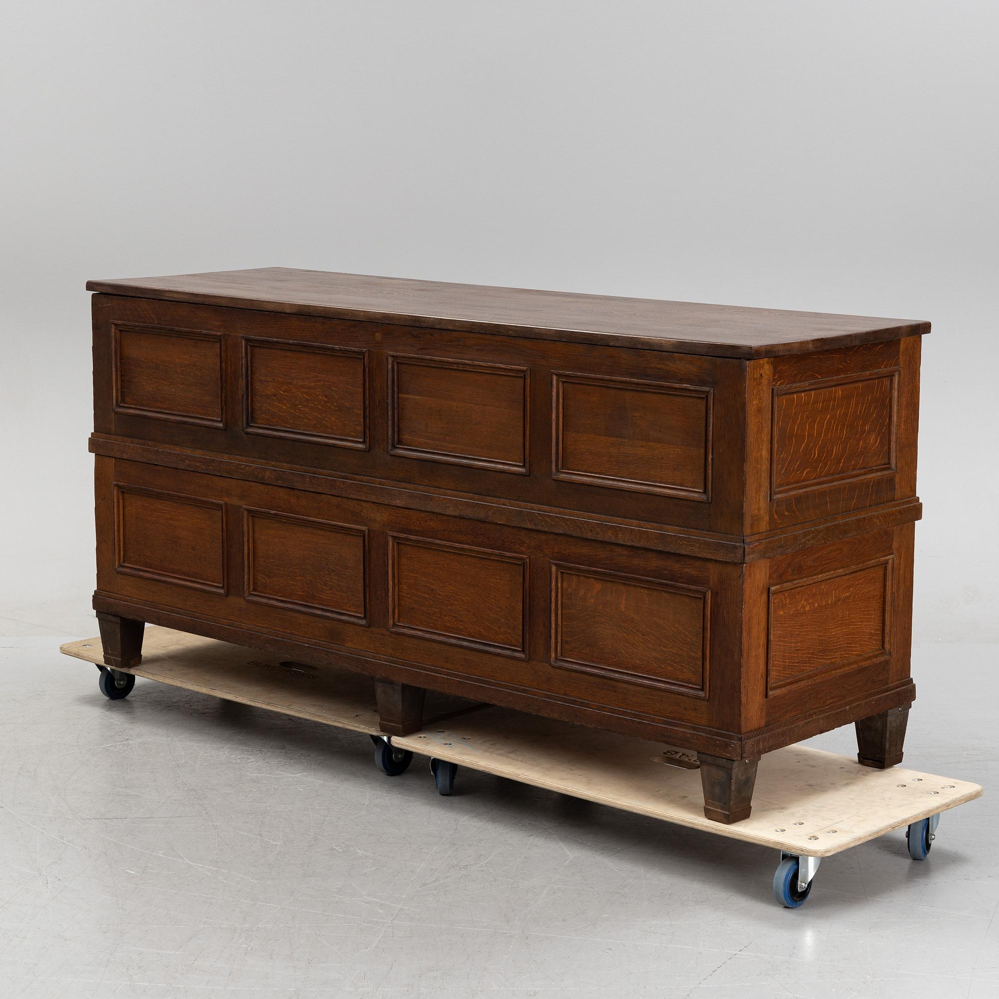 Köpmansdisk, tidigt 1900-tal.