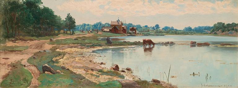 Johan Jacob Silvén, Summer landscape.