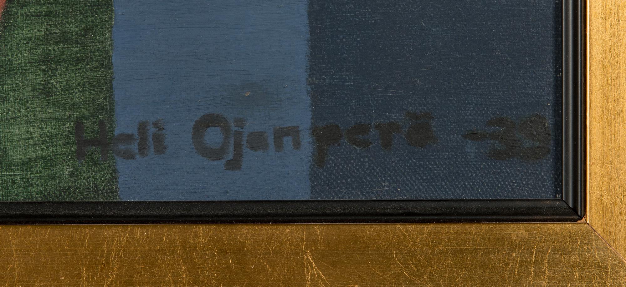 Heli Ojanperä, olja på duk, signerad och daterad-39.