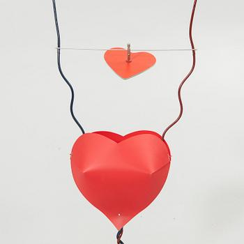 Ingo Maurer, table lamp, "One from the heart".