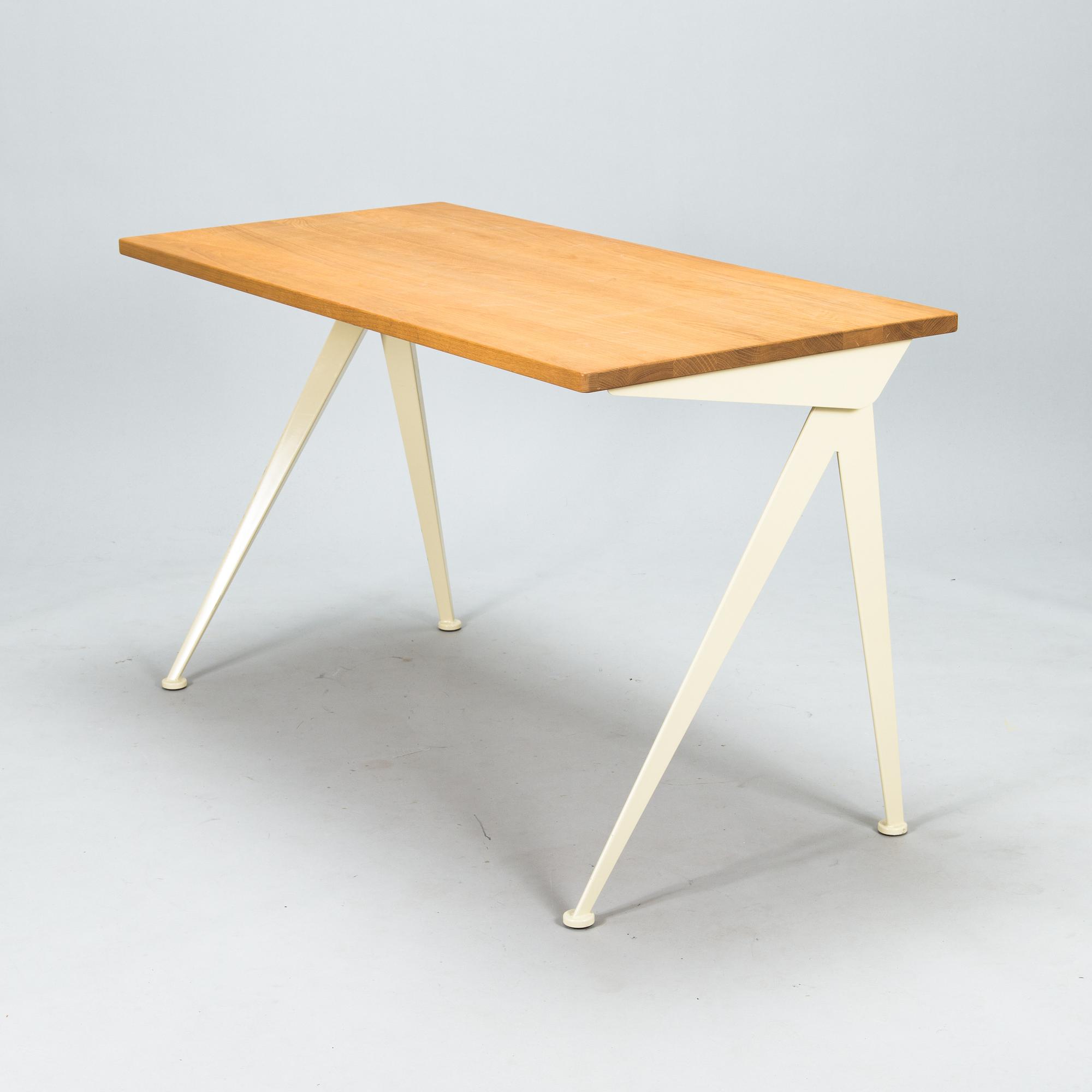 Jean Prouvé, a 2018 'Compas Direction' writing desk for Vitra.