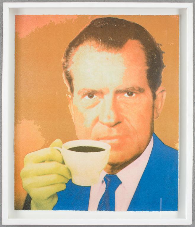 KJARTAN SLETTEMARK, färgserigrafi, osignerad.