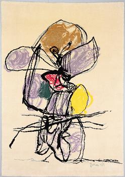 MATTA. Ull, Asger Jorn, Ege Art, Danmark, sent 1900-tal. 200x140.