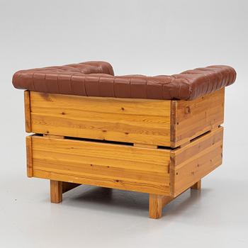 Fåtölj, "Party", Ekornes Fabrikker, Norge 1970/80-tal.