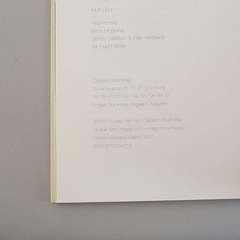 Seven books on Swedish glass, silver and furniture.