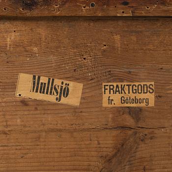 Byrå, tillskriven Jonas Westring (snickarmästare i Gränna 1798-1828), Gustaviansk.