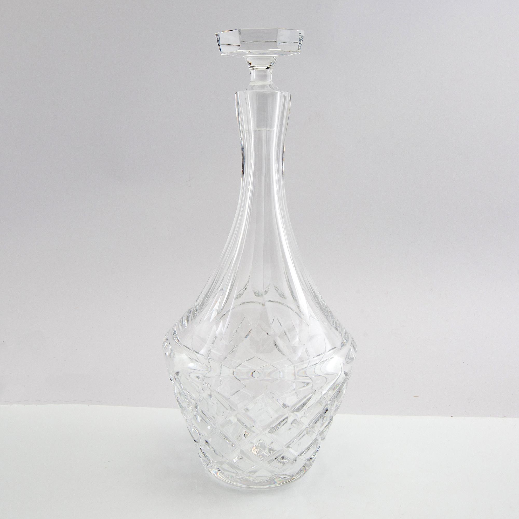 Sigurd Persson, Service 61 pcs "Carl Gustaf" Orrefors 1970s.