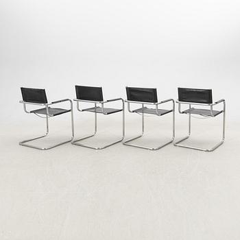 Karmstolar 4 st 1900-talets andra hälft.