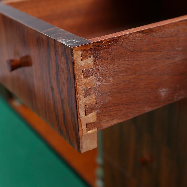 SEKRETÄR SAMT STOL, Erik Chambert, art déco.