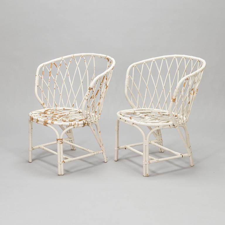 Maija Heikinheimo, Korgstolar, ett par, modell 370 1900-talets mitt eller 2000-tal.